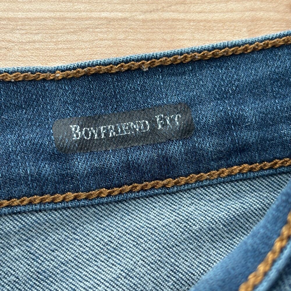 Judy Blue Women Jeans Boyfriend Distressed Stretch Medium Wash 13/31 P118 - Picture 8 of 10